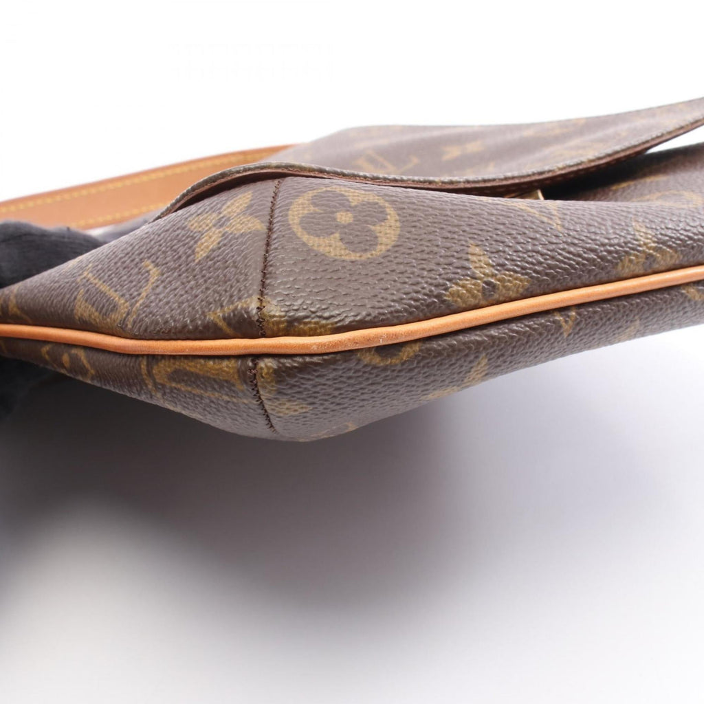 Louis Vuitton Brown Monogram Coated Canvas Shoulder Bag (Pre-Owned)
