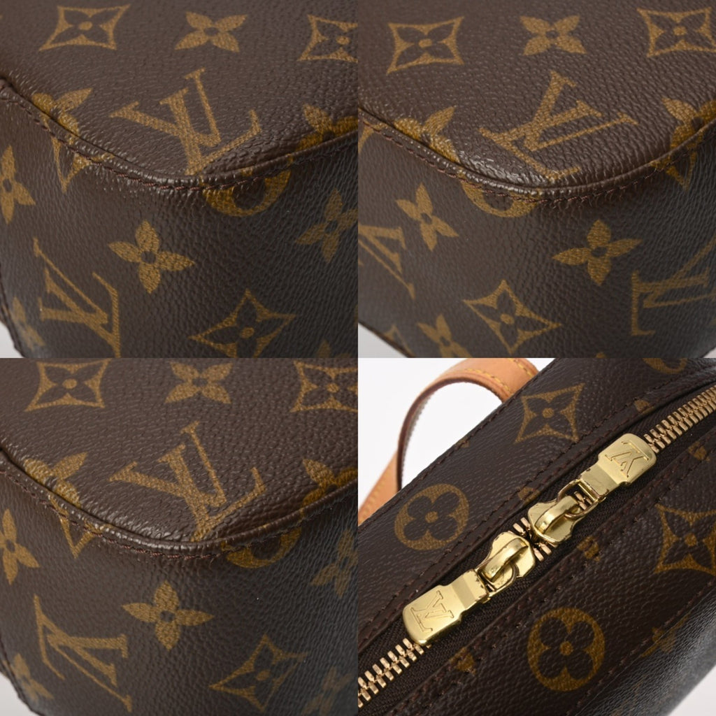 Louis Vuitton Brown Monogram Canvas Handbag (Pre-Owned)