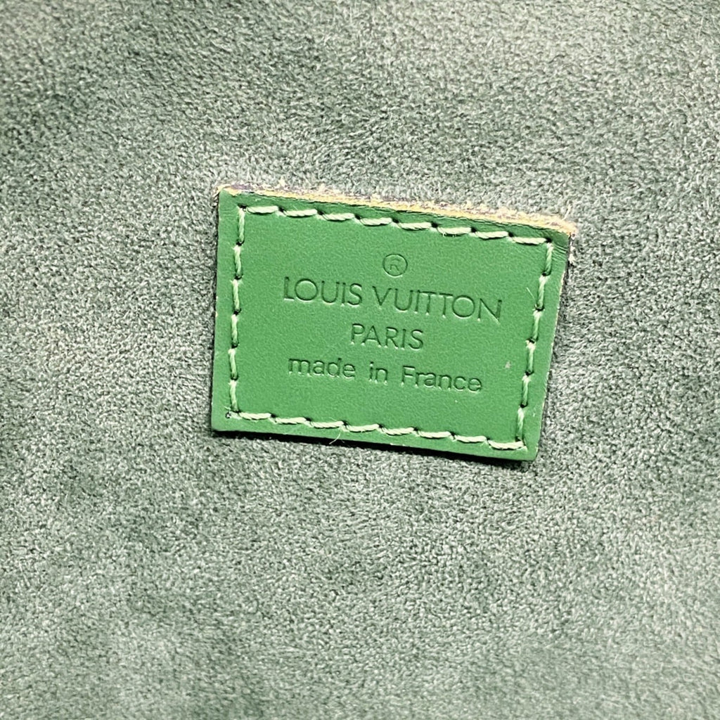 Louis Vuitton Borneo Green Handbag (Pre-Owned)