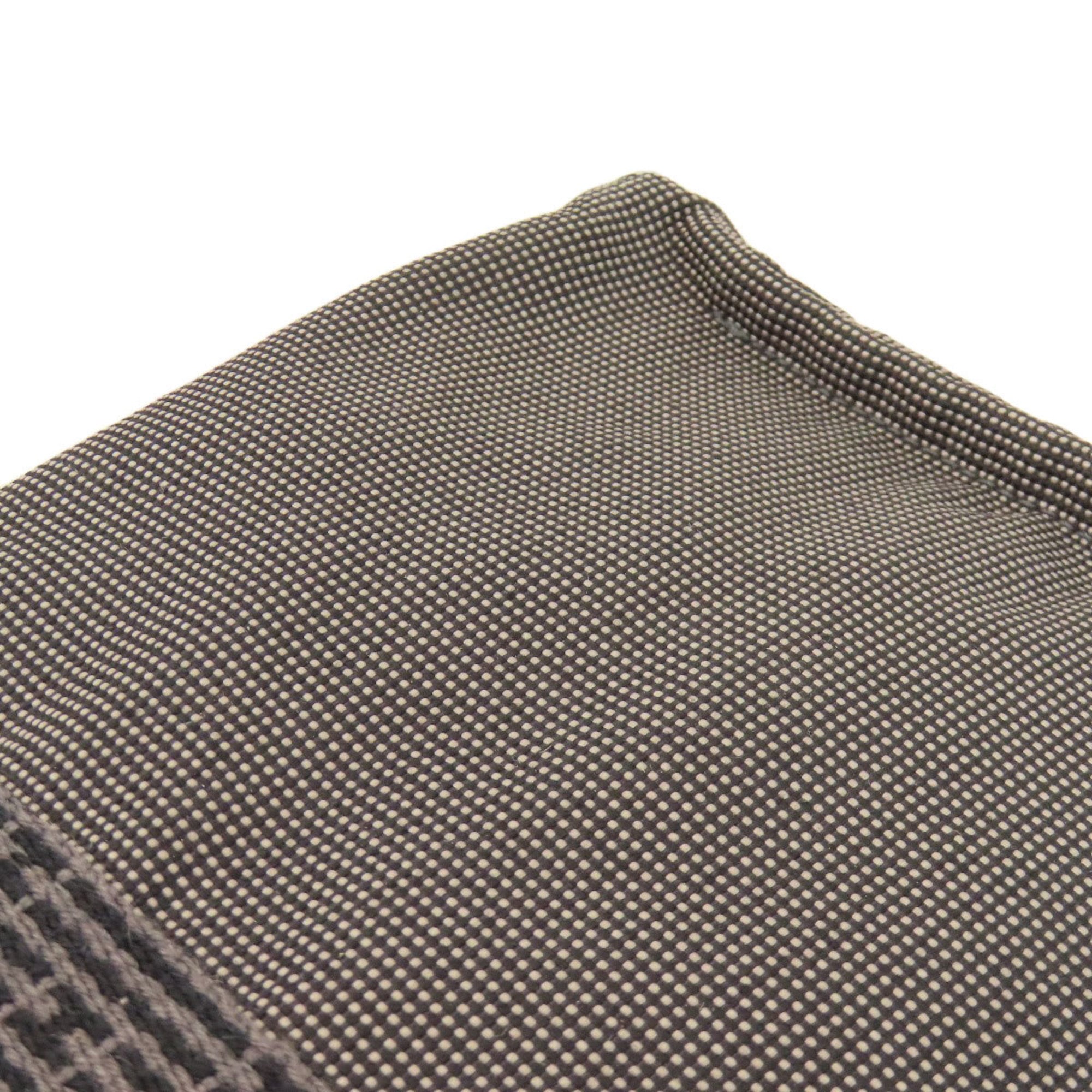 Hermes Gray Canvas Tote Bag (Pre-Owned)