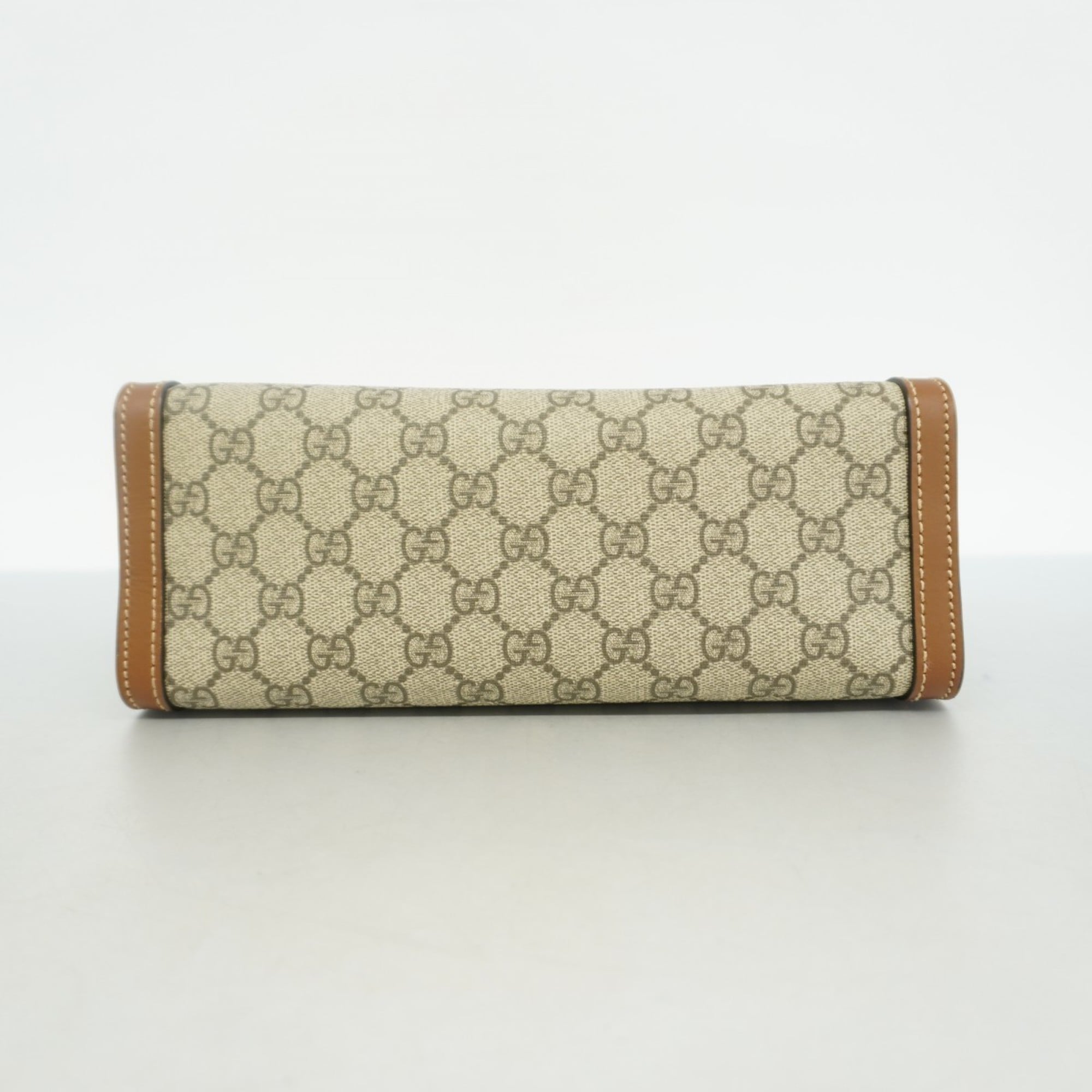 Gucci Brown Pvc Shoulder Bag (Pre-Owned)