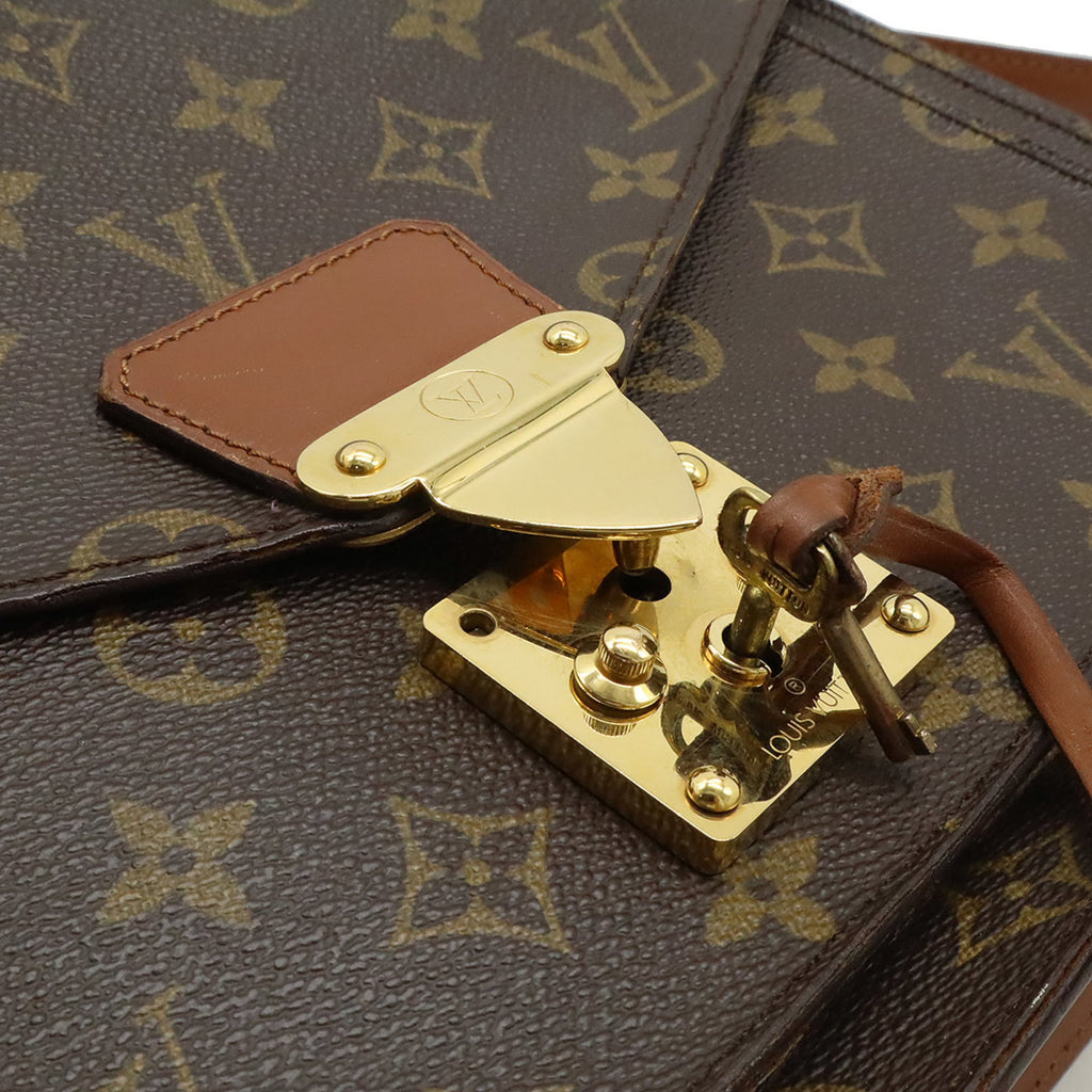 Louis Vuitton Monogram Brown Monogram Handbag Shoulder Bag (Pre-Owned)