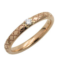 Gucci Pink Gold Pink Gold (18K) Band Ring (Pre-Owned)