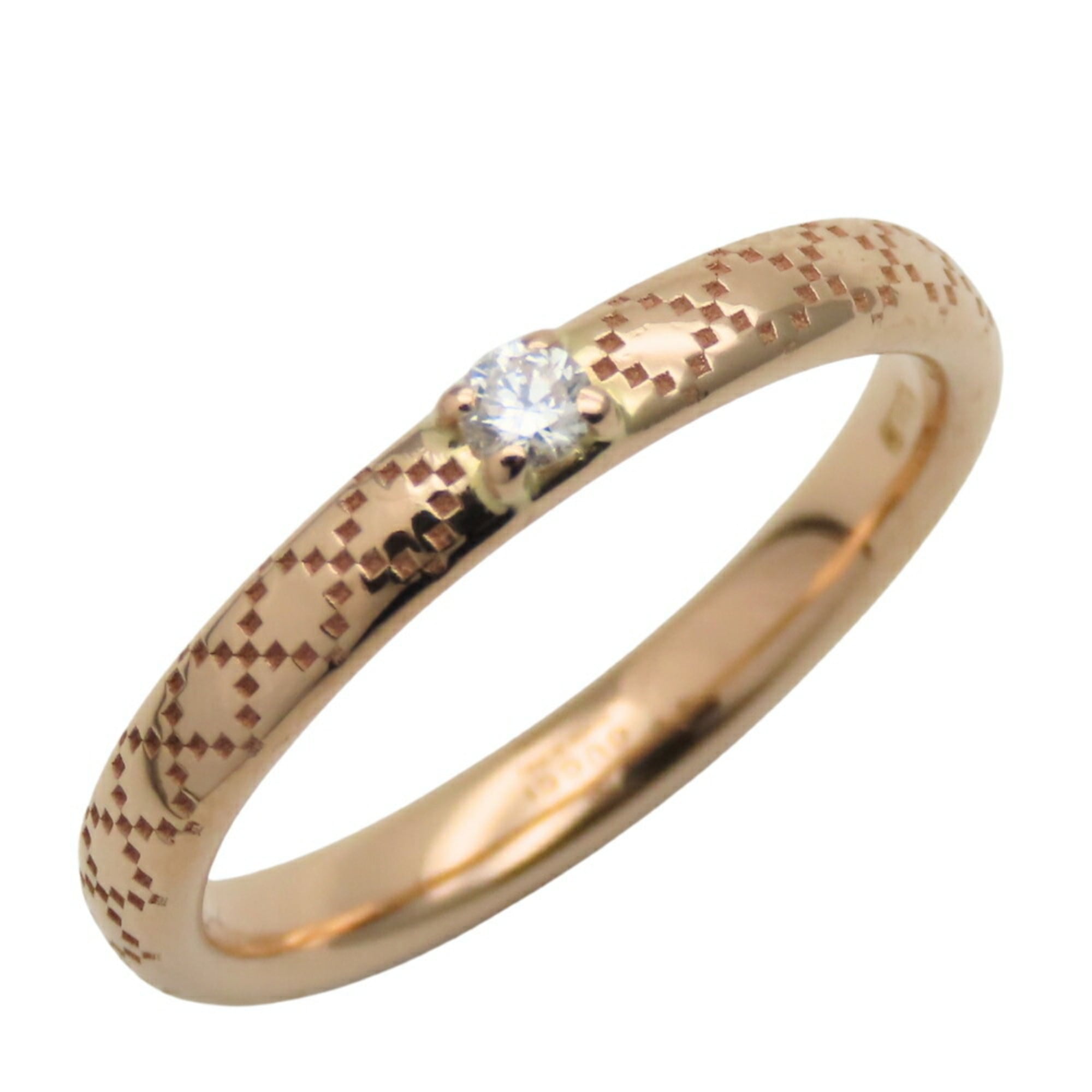 Gucci Pink Gold Pink Gold (18K) Band Ring (Pre-Owned)