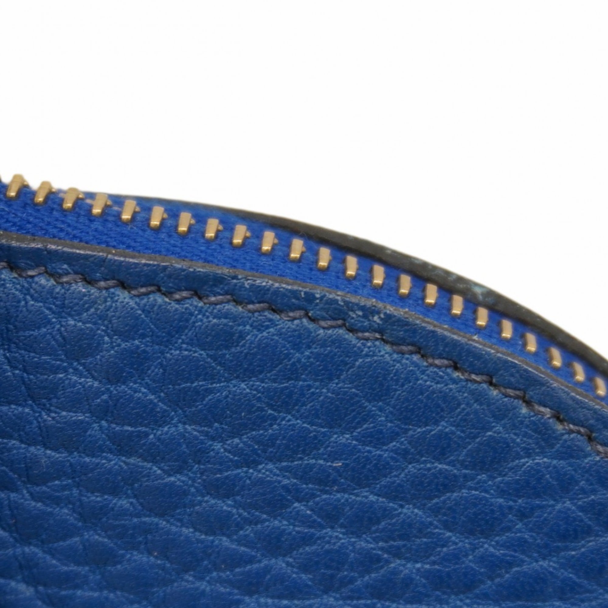 Hermes Blue Ardennes Leather Handbag (Pre-Owned)