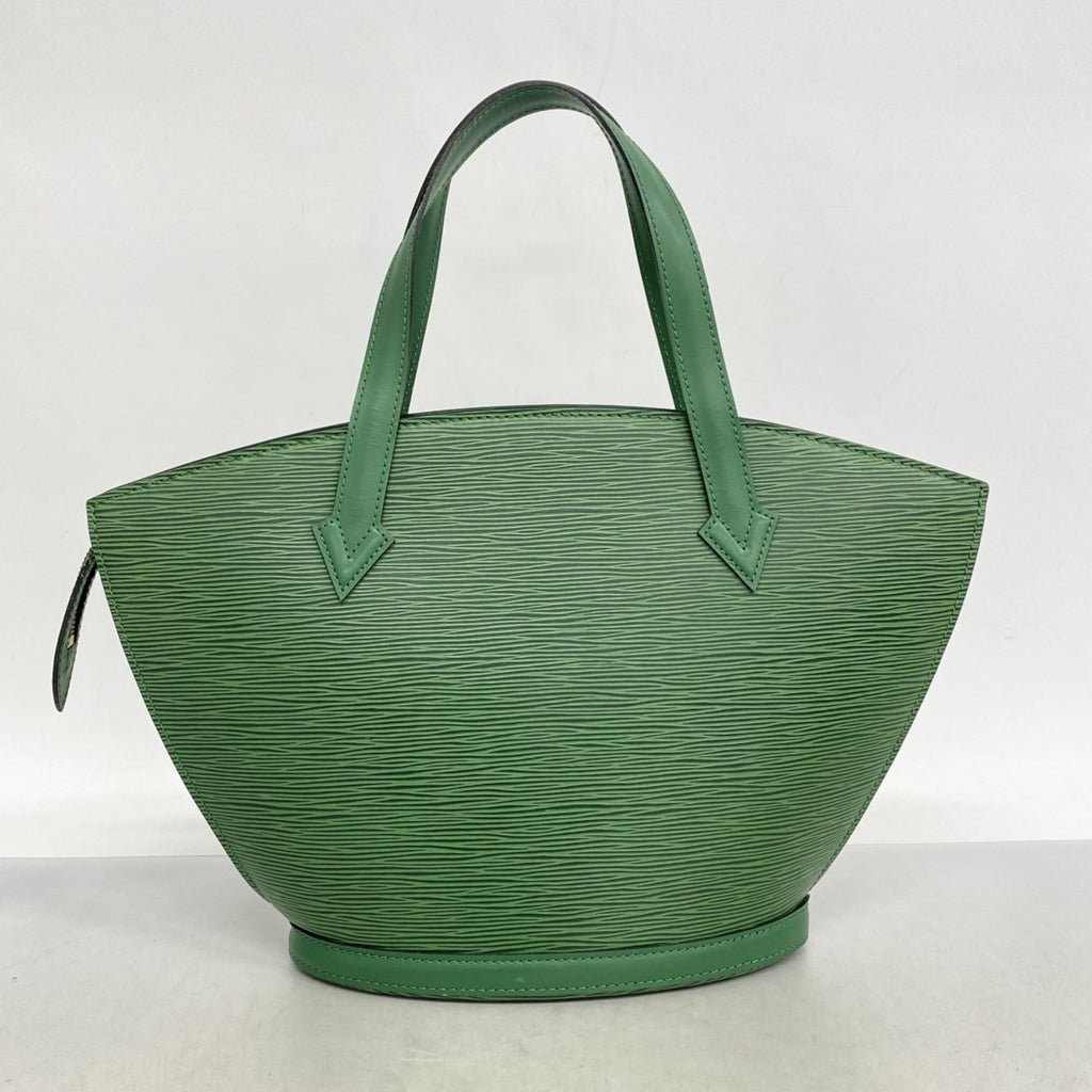 Louis Vuitton Borneo Green Handbag (Pre-Owned)