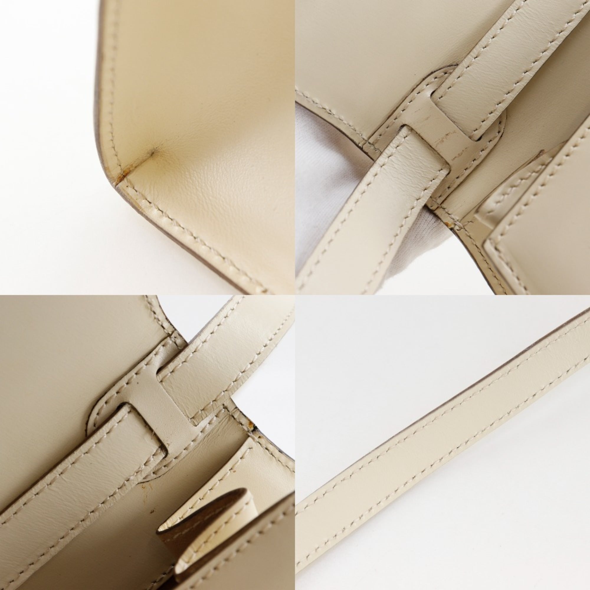 Celine White Leather Handbag (Pre-Owned)
