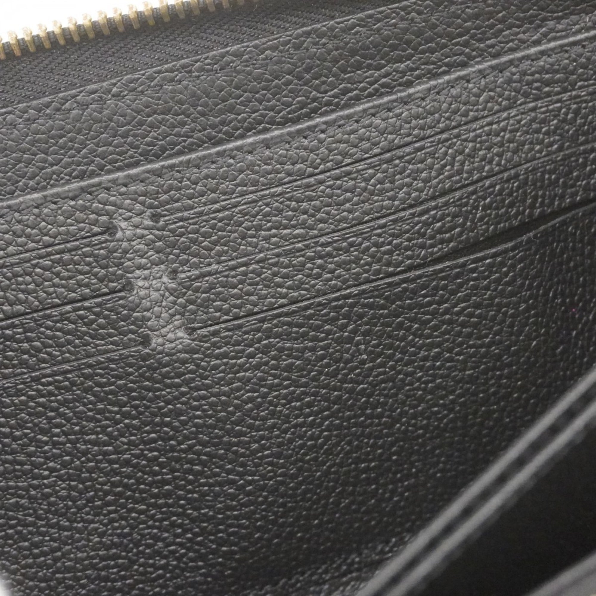 Louis Vuitton Beige Black Long Wallet (Bi-Fold) (Pre-Owned)
