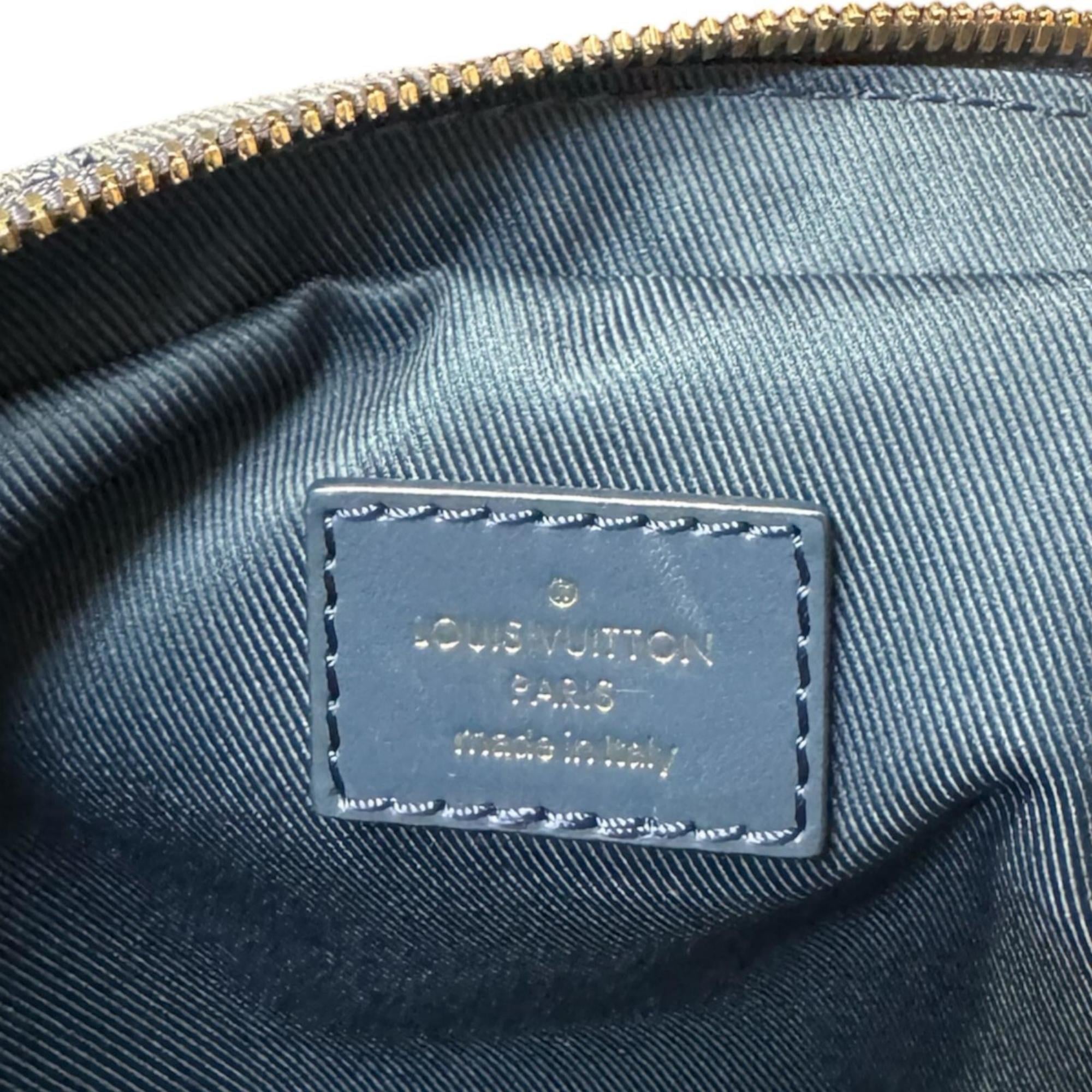 Louis Vuitton Monogram Denim Blue Monogram Denim Sling Bag (Pre-Owned)