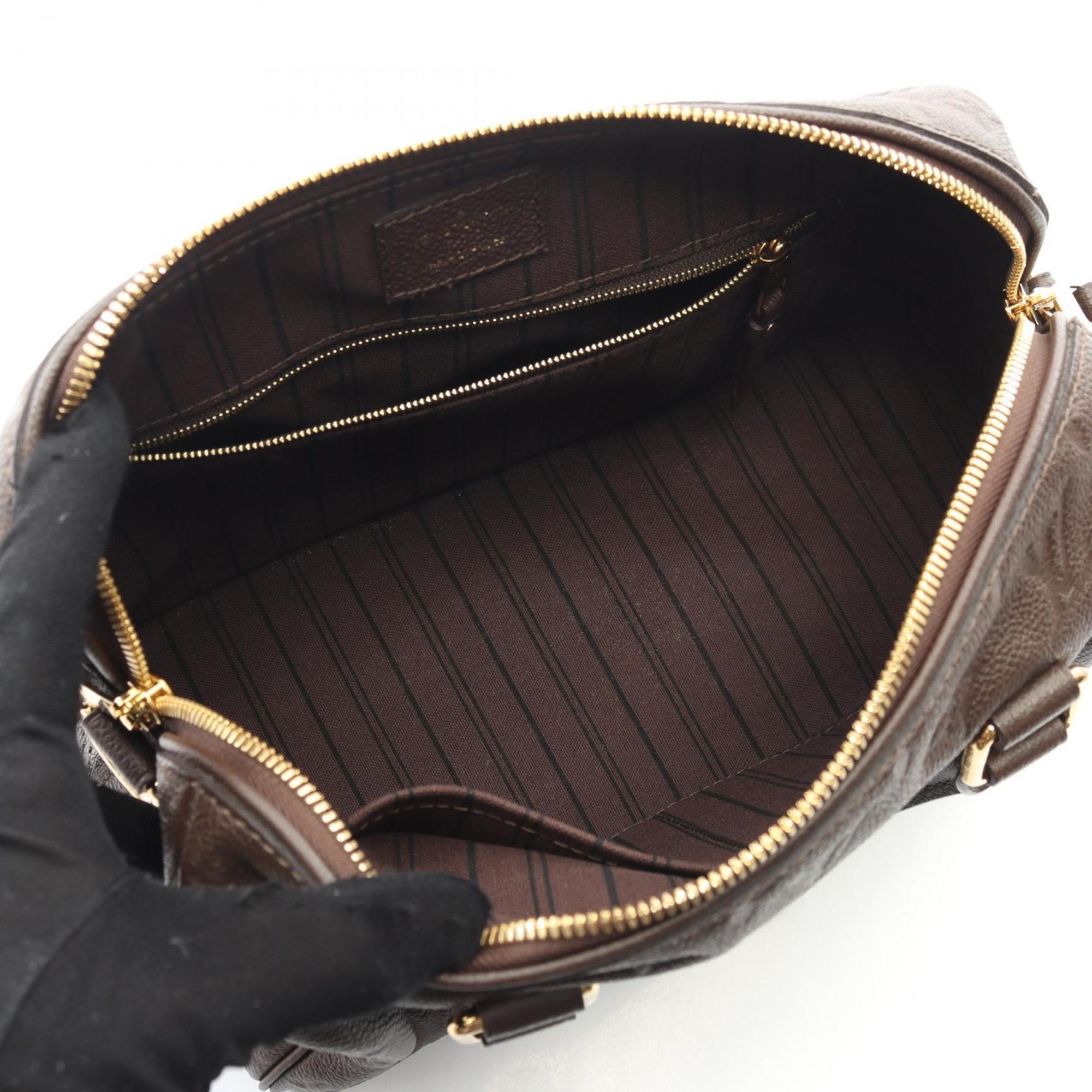 Louis Vuitton Brown Earth Monogram Empreinte Leather Handbag (Pre-Owned)