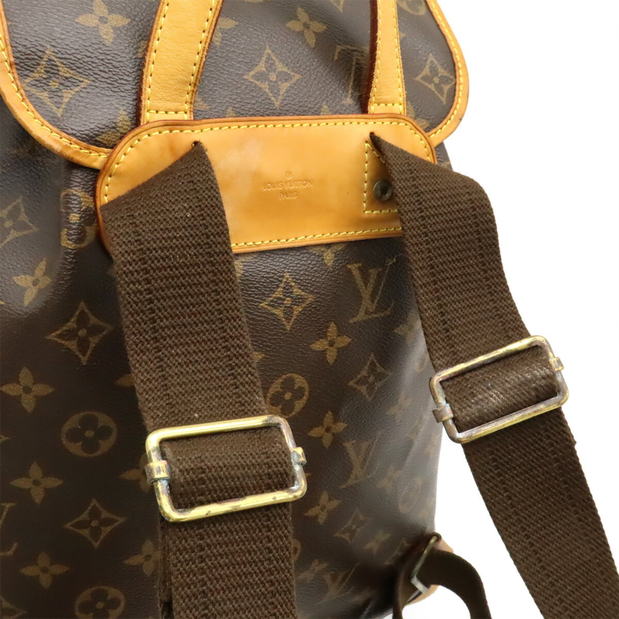 Louis Vuitton Monogram Brown Monogram Backpack Shoulder Bag (Pre-Owned)