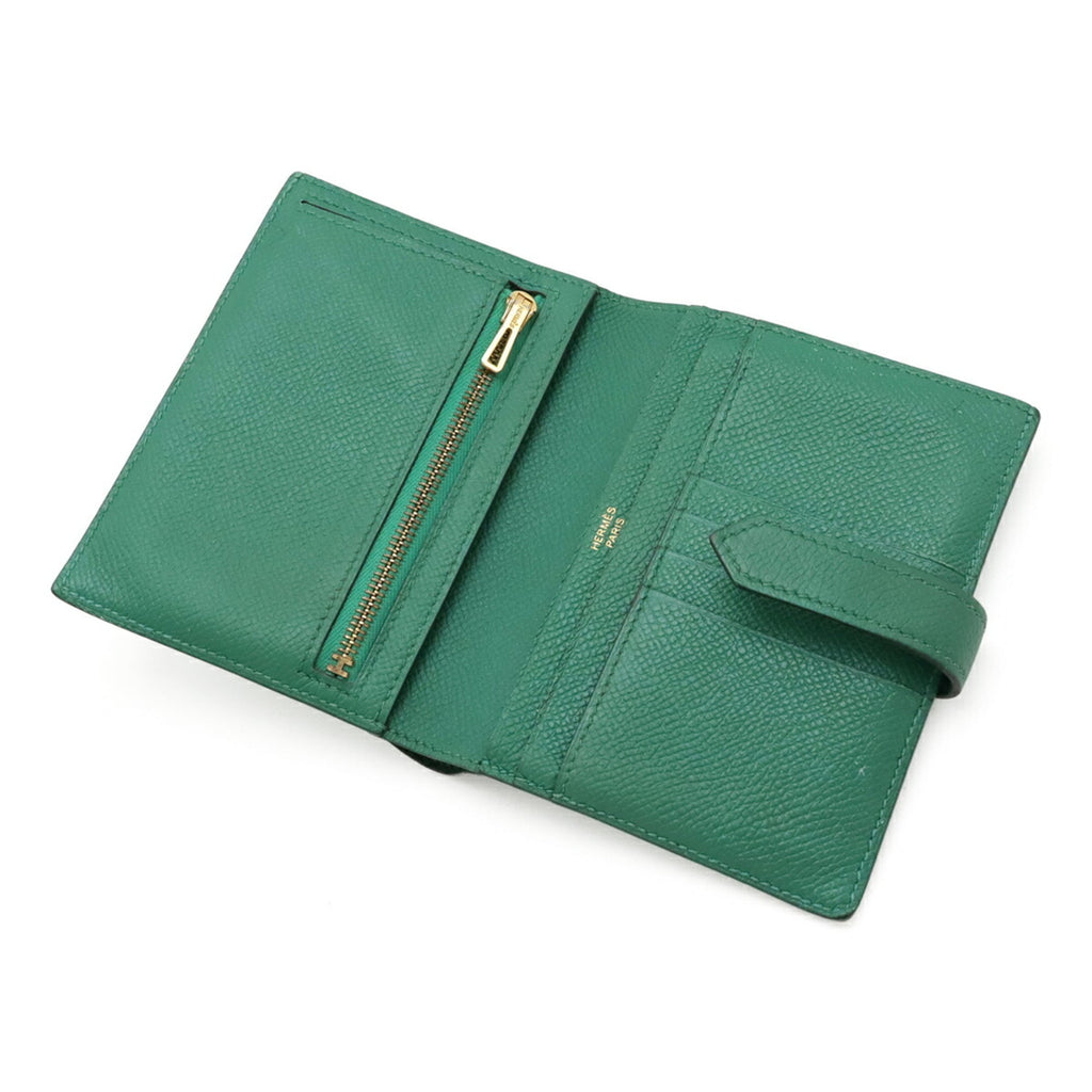 Hermes Bambou Epsom Leather Wallet (Bi-Fold) (Pre-Owned)