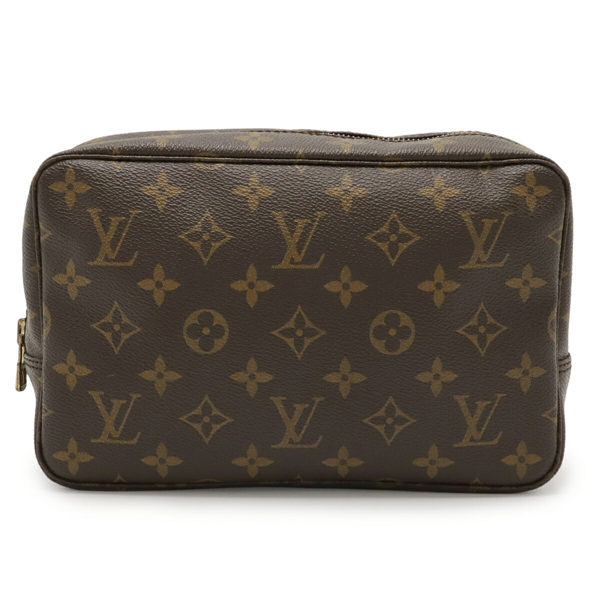 Louis Vuitton Monogram Brown Monogram Clutch Bag Pouch (Pre-Owned)