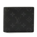 Louis Vuitton Black Gray Monogram Eclipse Wallet (Bi-Fold) (Pre-Owned)