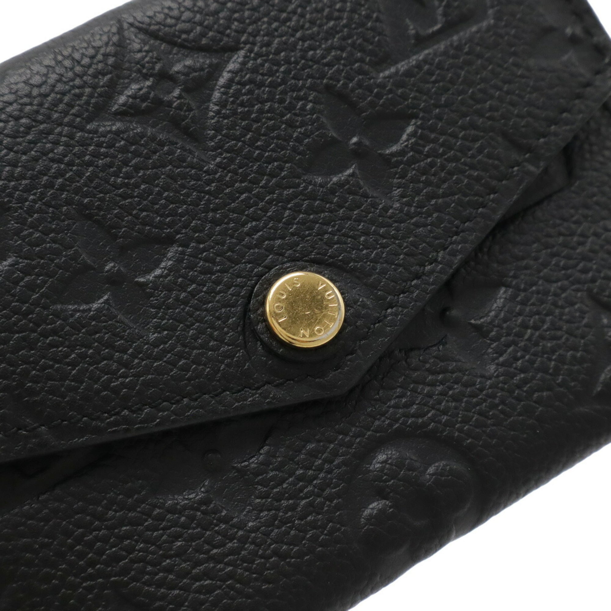Louis Vuitton Black Noir Monogram Empreinte Coin Purse/Coin Case (Pre-Owned)