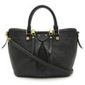 Louis Vuitton Black Noir Monogram Empreinte Handbag Shoulder Bag (Pre-Owned)