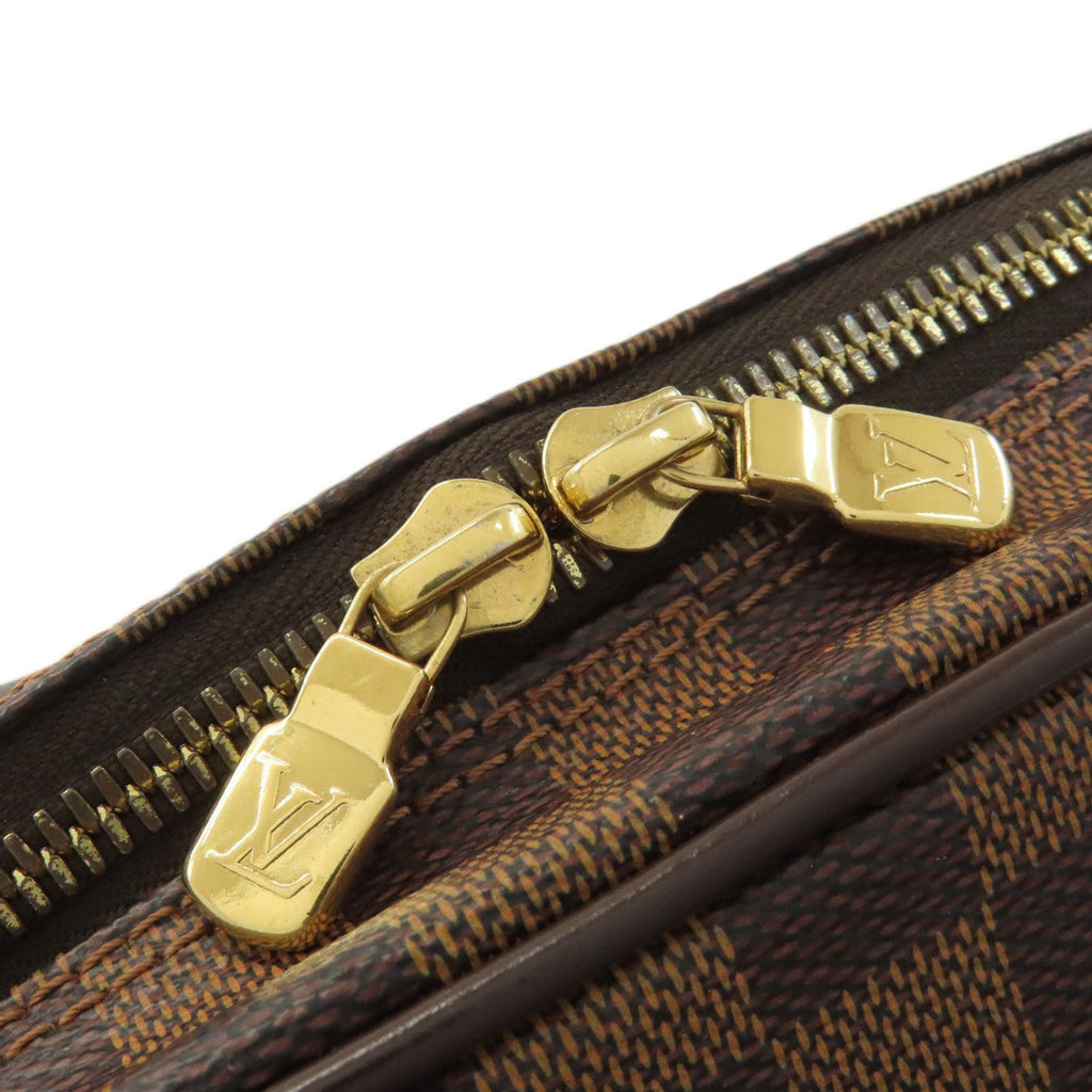 Louis Vuitton Damier Canvas Ebene Damier Canvas Shoulder Bag (Pre-Owned)