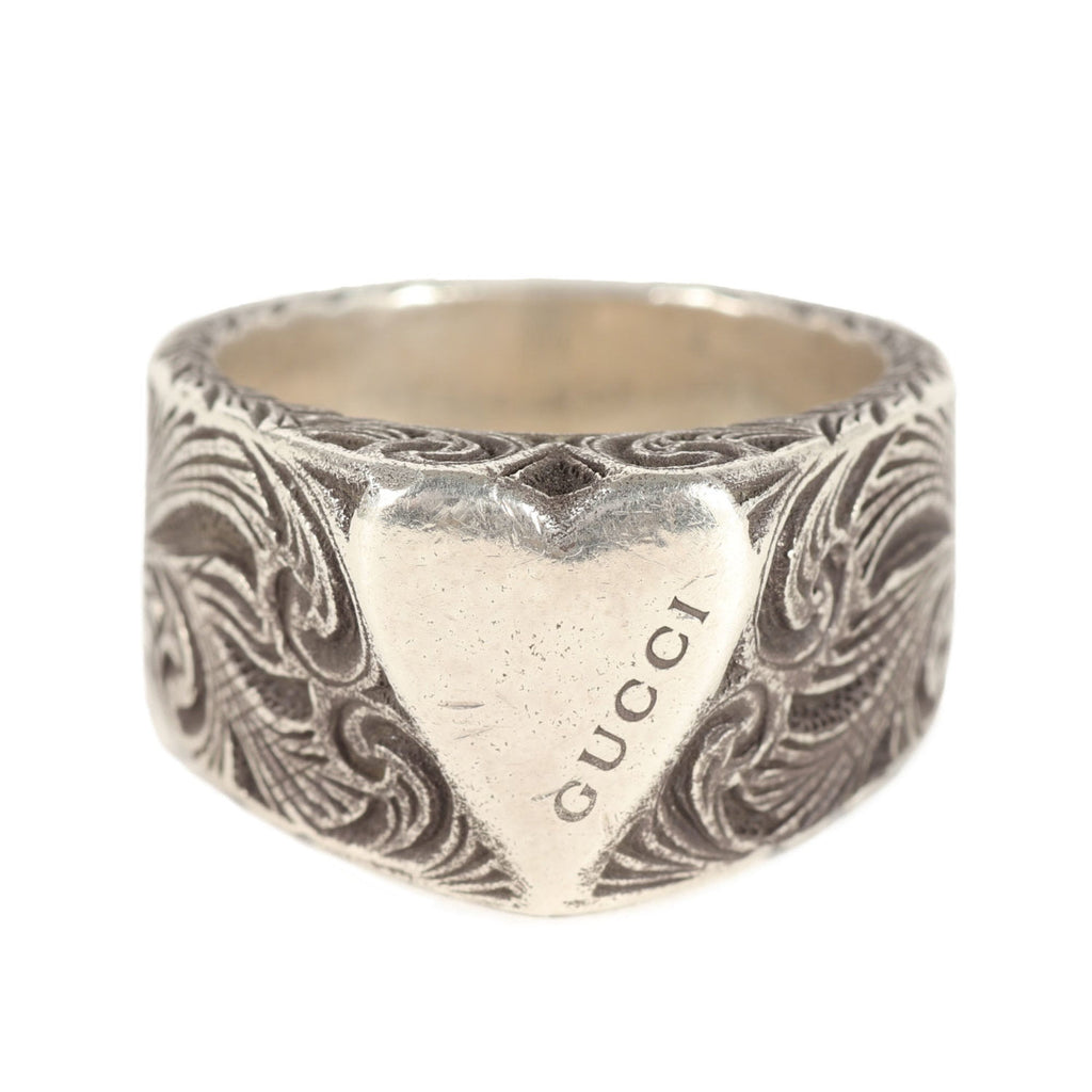 Gucci Silver Silver 925 Band Ring (Pre-Owned)