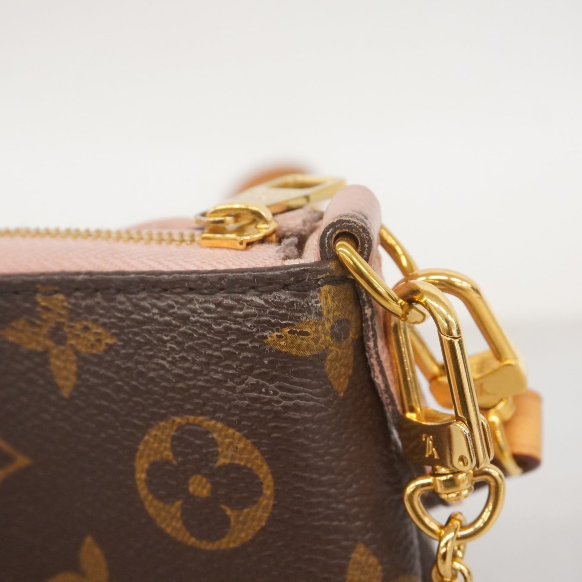 Louis Vuitton Brown Rose Poudre Handbag (Pre-Owned)