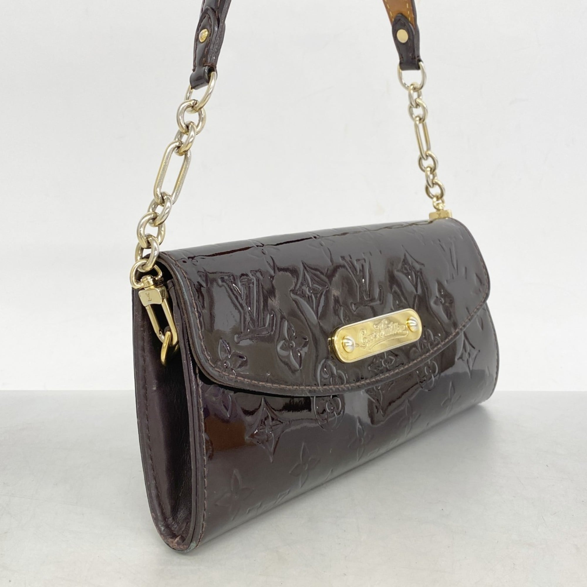 Louis Vuitton Amarante Chain/Shoulder Wallet (Pre-Owned)