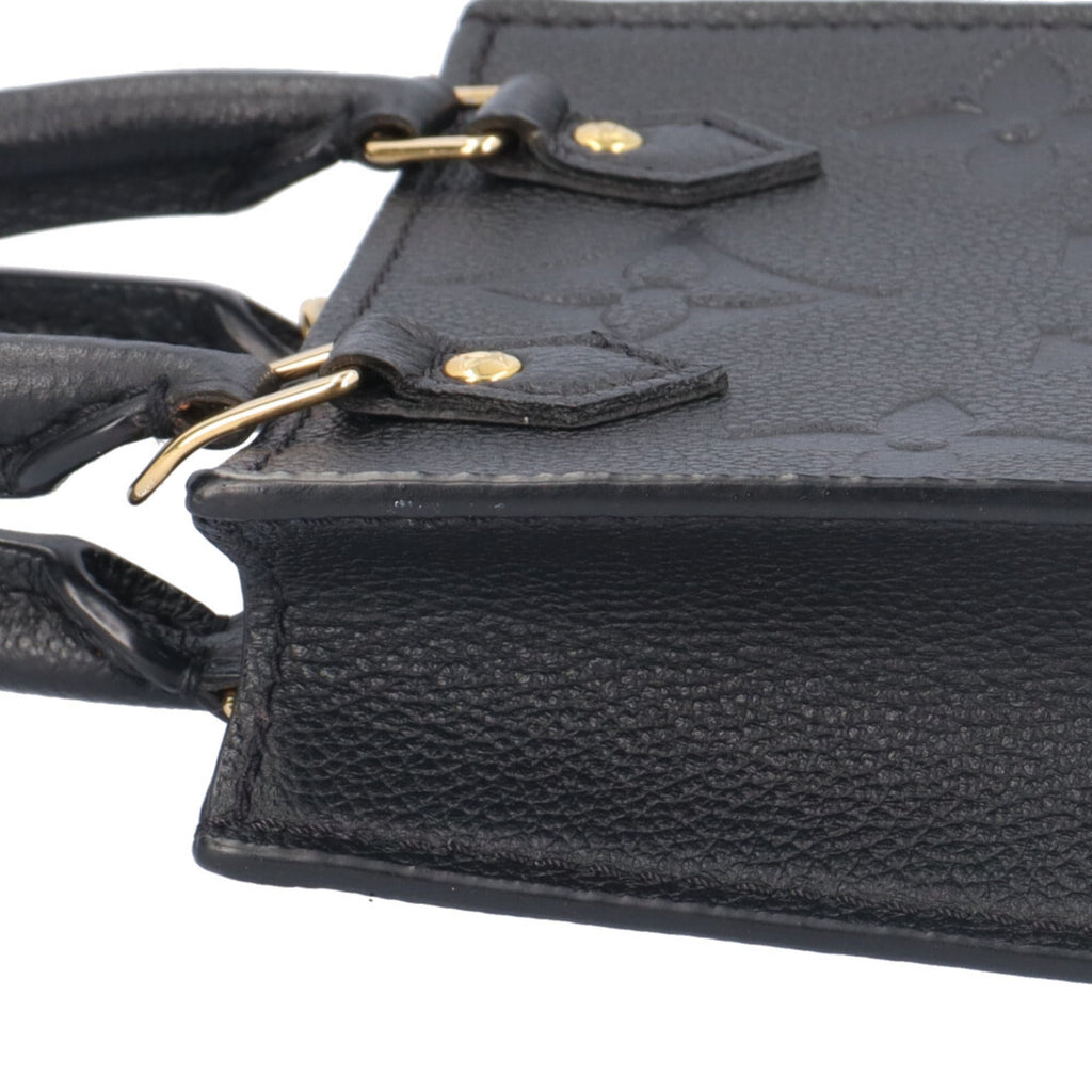 Louis Vuitton Monogram Empreinte Black Noir Monogram Empreinte Shoulder Bag (Pre-Owned)
