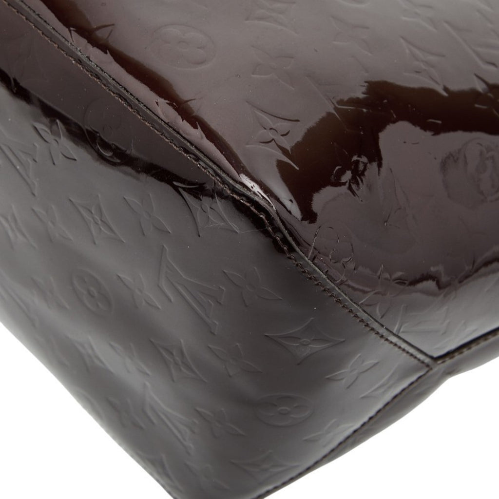 Louis Vuitton Amarante Purple Patent Leather Leather Shoulder Bag Tote Bag (Pre-Owned)
