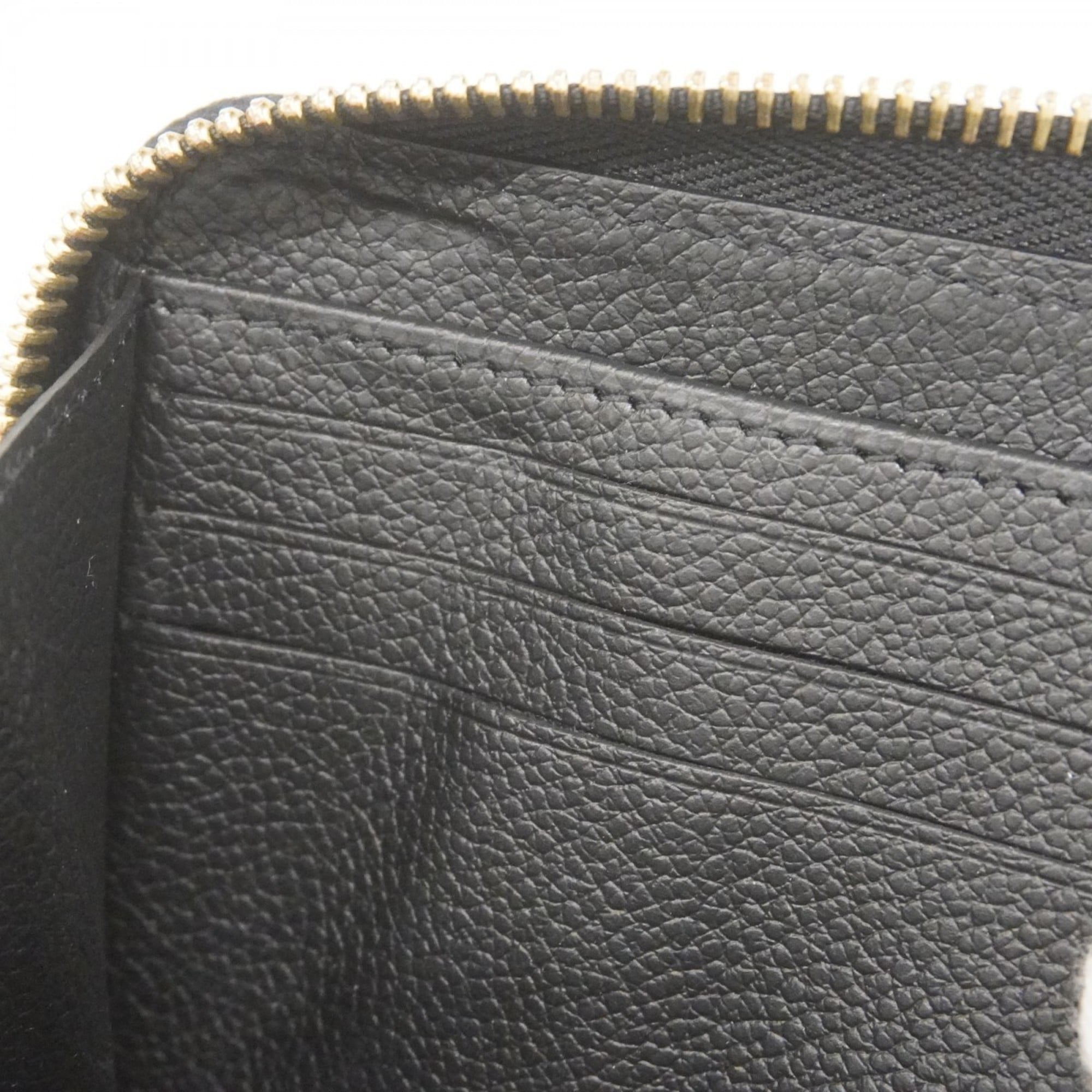 Louis Vuitton Beige Black Long Wallet (Bi-Fold) (Pre-Owned)