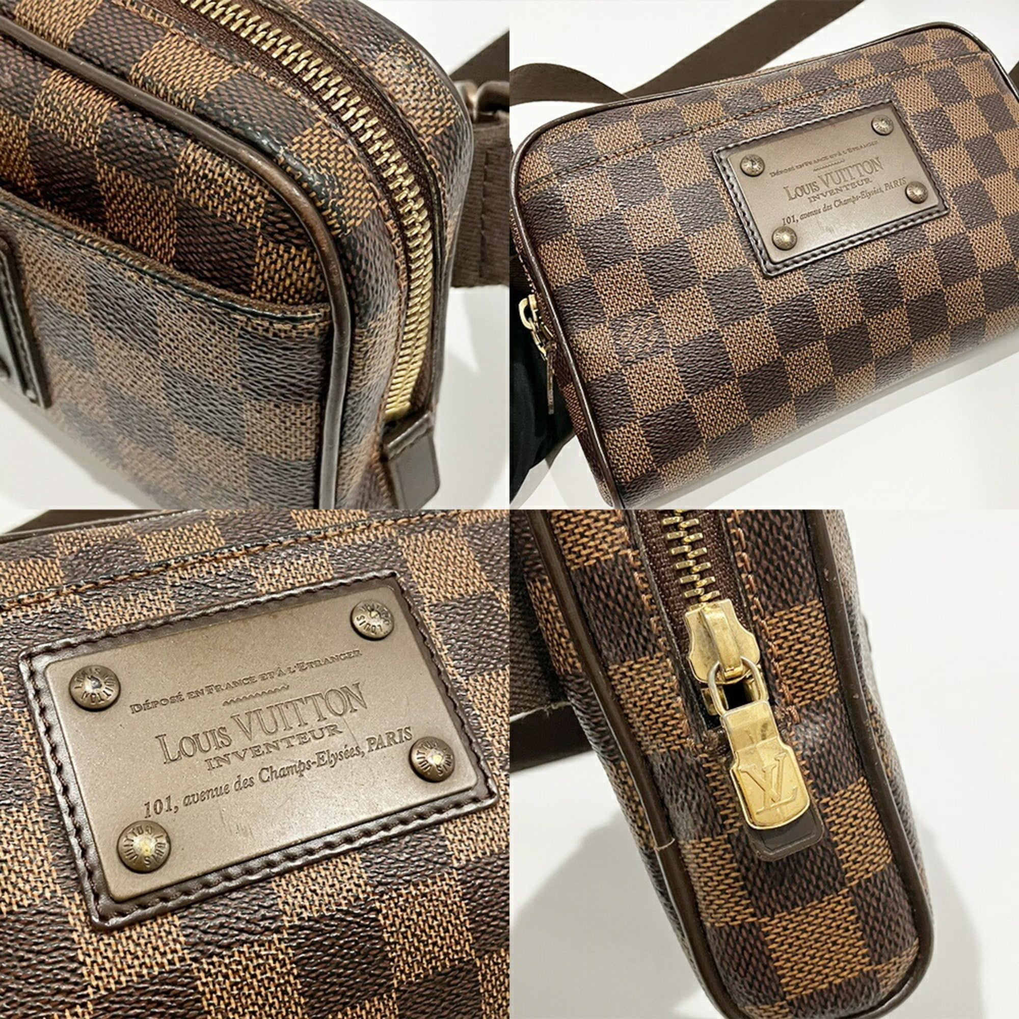 Louis Vuitton Damier Damier Canvas Pochette (Pre-Owned)