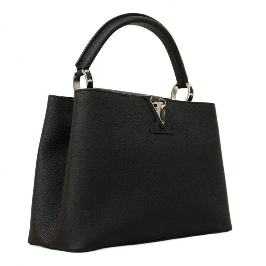 Louis Vuitton Noir Handbag (Pre-Owned)