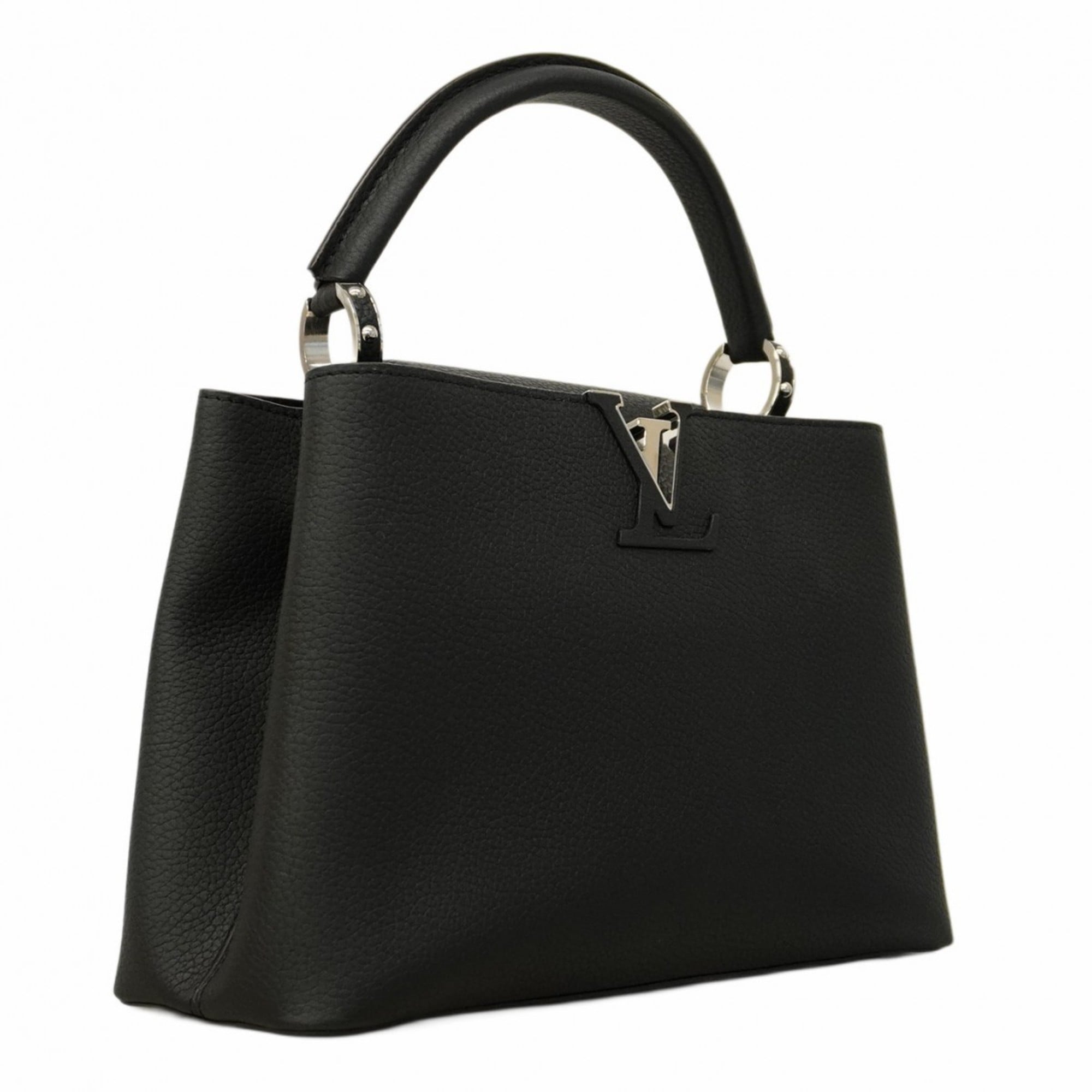 Louis Vuitton Noir Handbag (Pre-Owned)