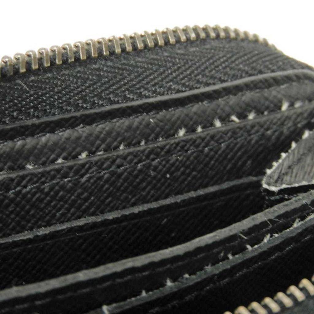 Louis Vuitton Black Noir Monogram Eclipse Canvas Leather Coin Purse/Coin Case (Pre-Owned)