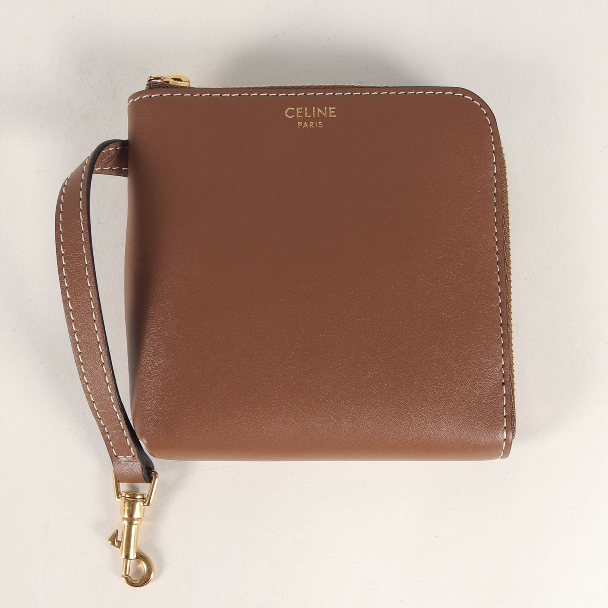 Celine Brown Leather Handbag (Pre-Owned)