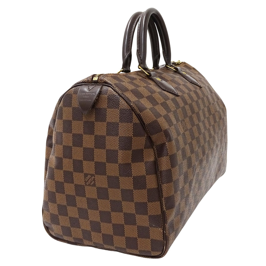 Louis Vuitton Damier Canvas Ebene Damier Canvas Handbag (Pre-Owned)