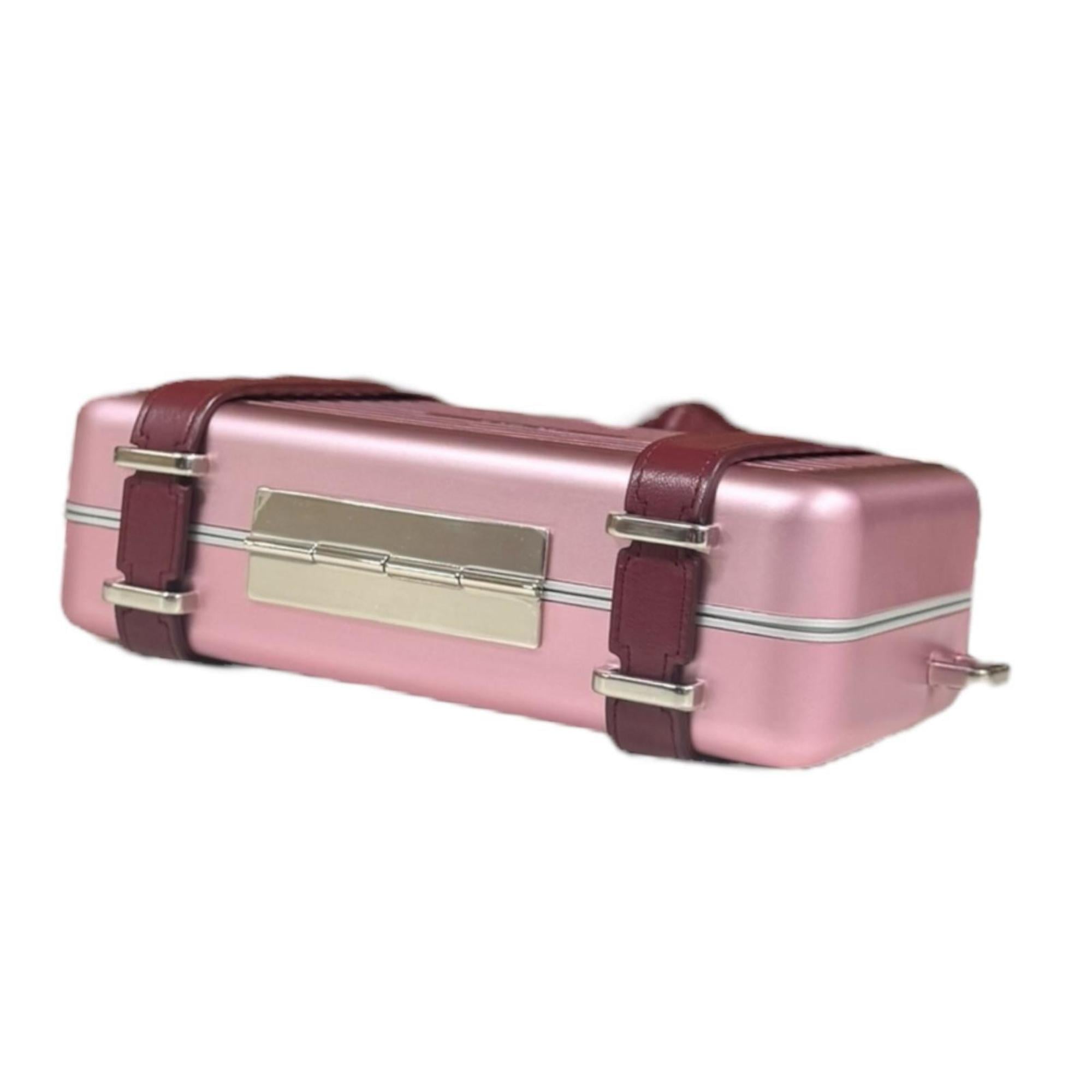 Christian Dior Pink Aluminum Shoulder Bag (Pre-Owned)