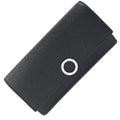 Bvlgari Black Leather Long Wallet (Bi-Fold) (Pre-Owned)