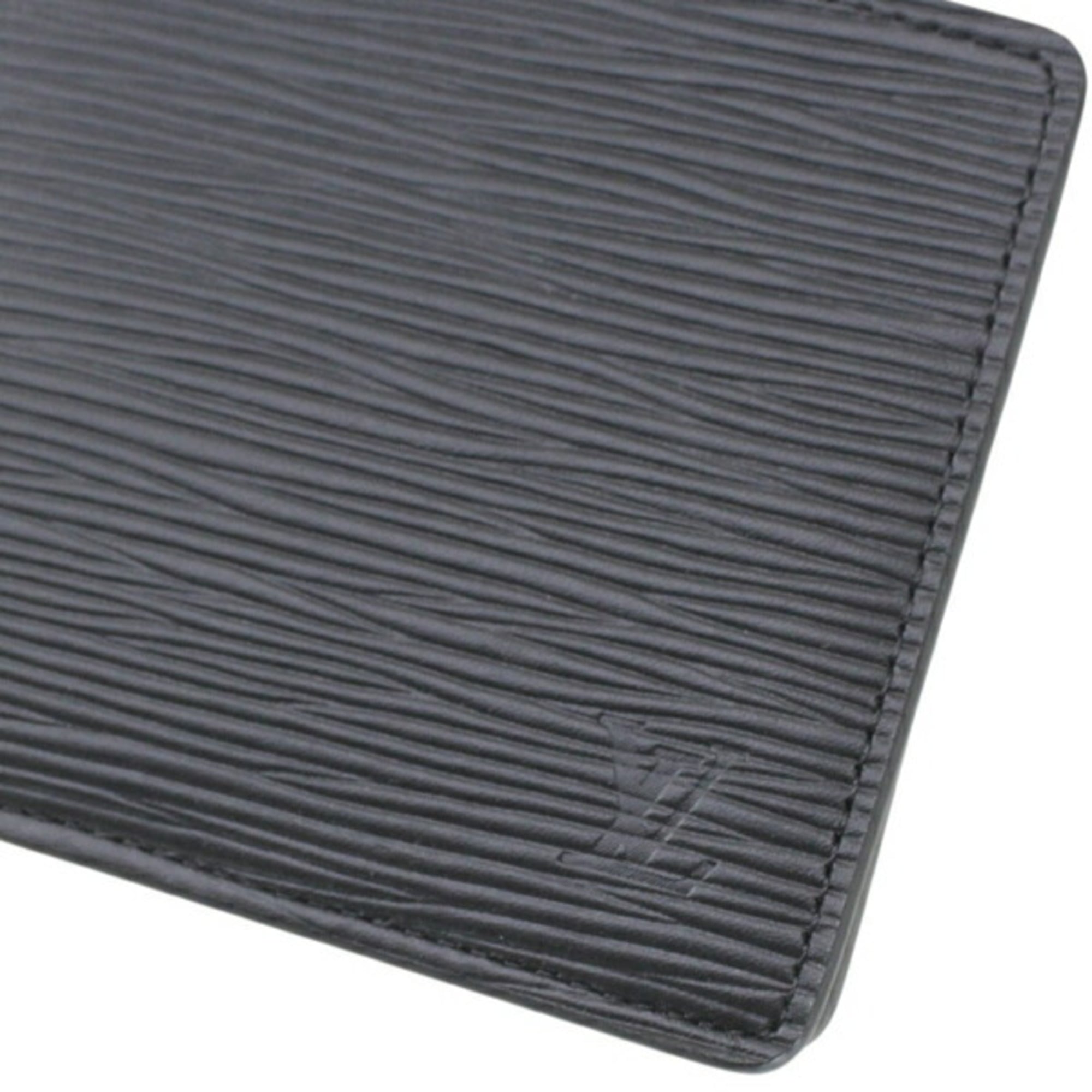 Louis Vuitton Black Epi Leather Wallet (Bi-Fold) (Pre-Owned)