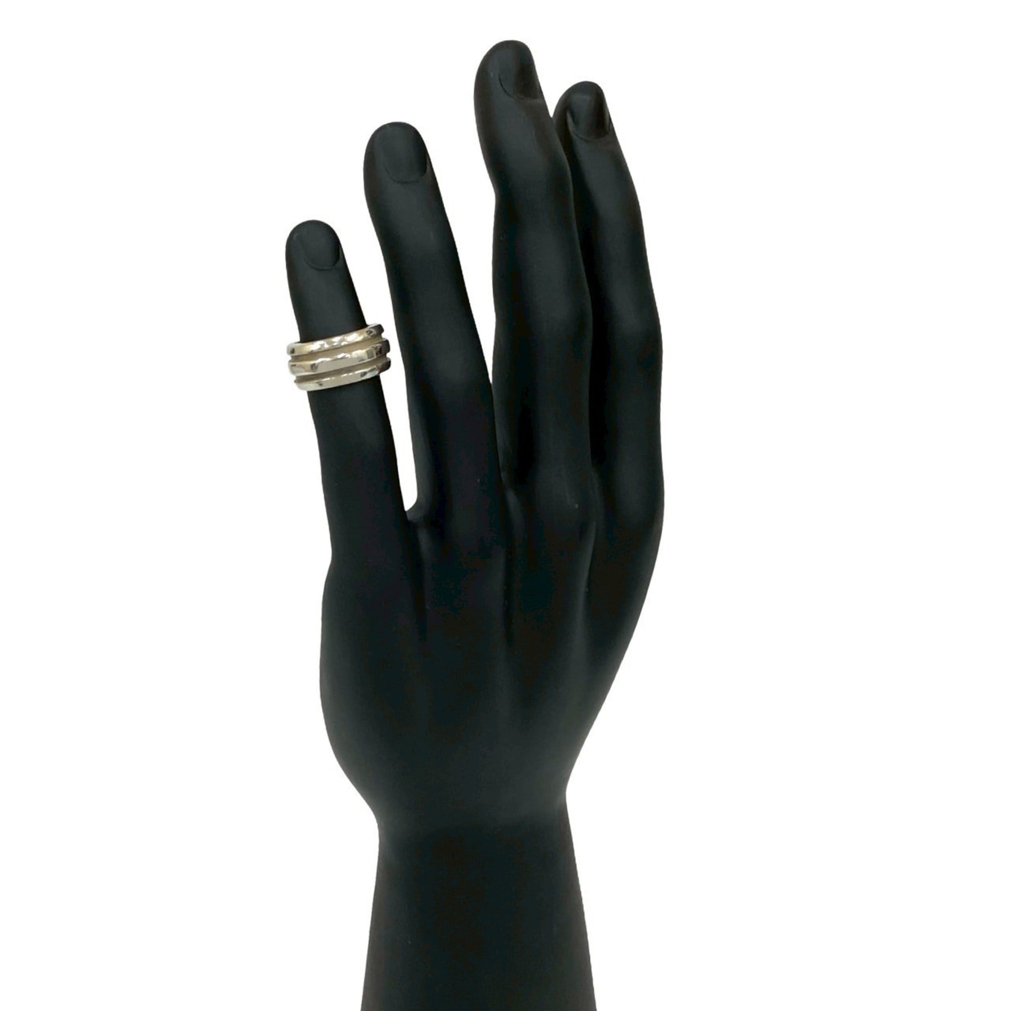 Tiffany Silver Silver 950 Band Ring (Pre-Owned)