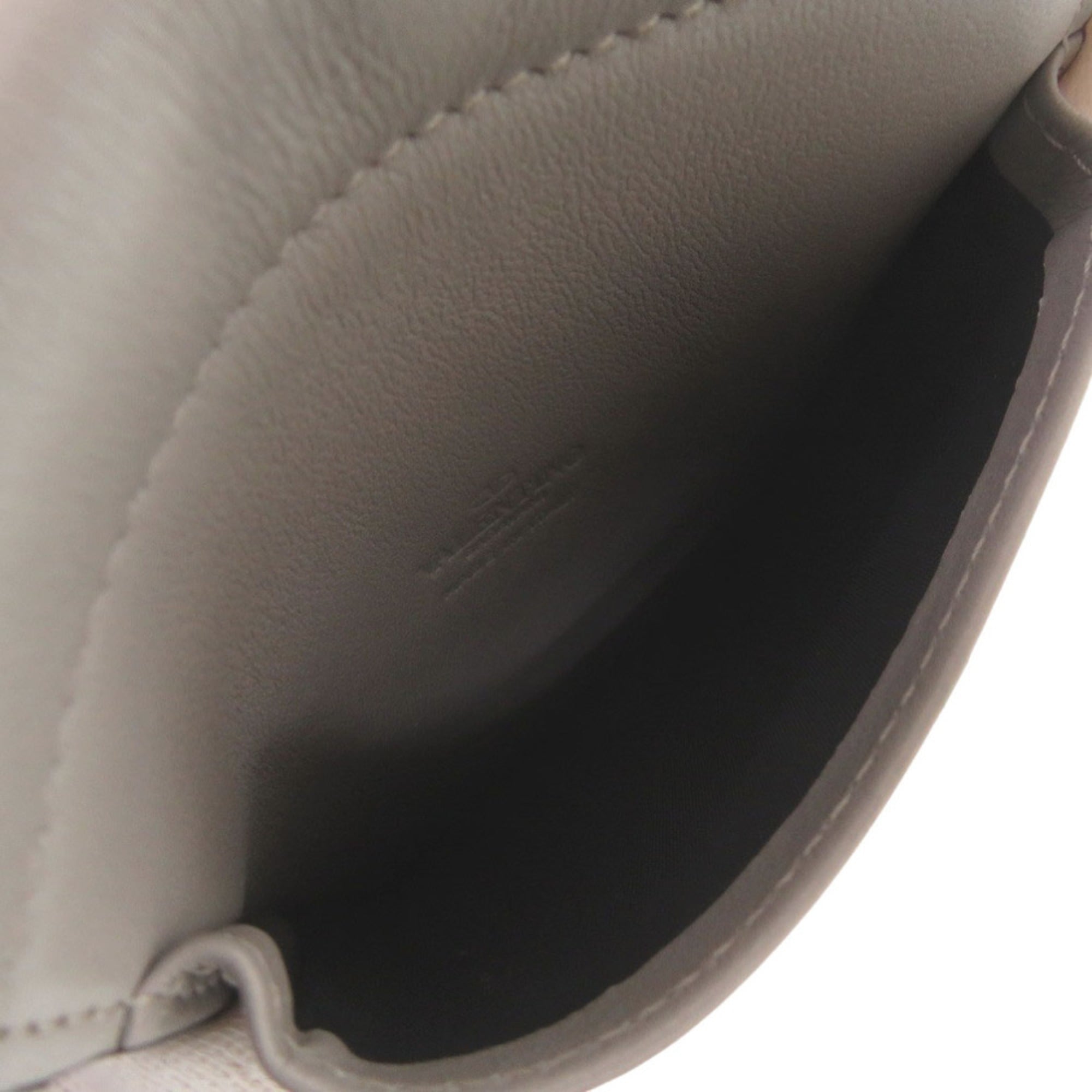 Valentino Garavani Gray Leather Phone Wallet (Pre-Owned)