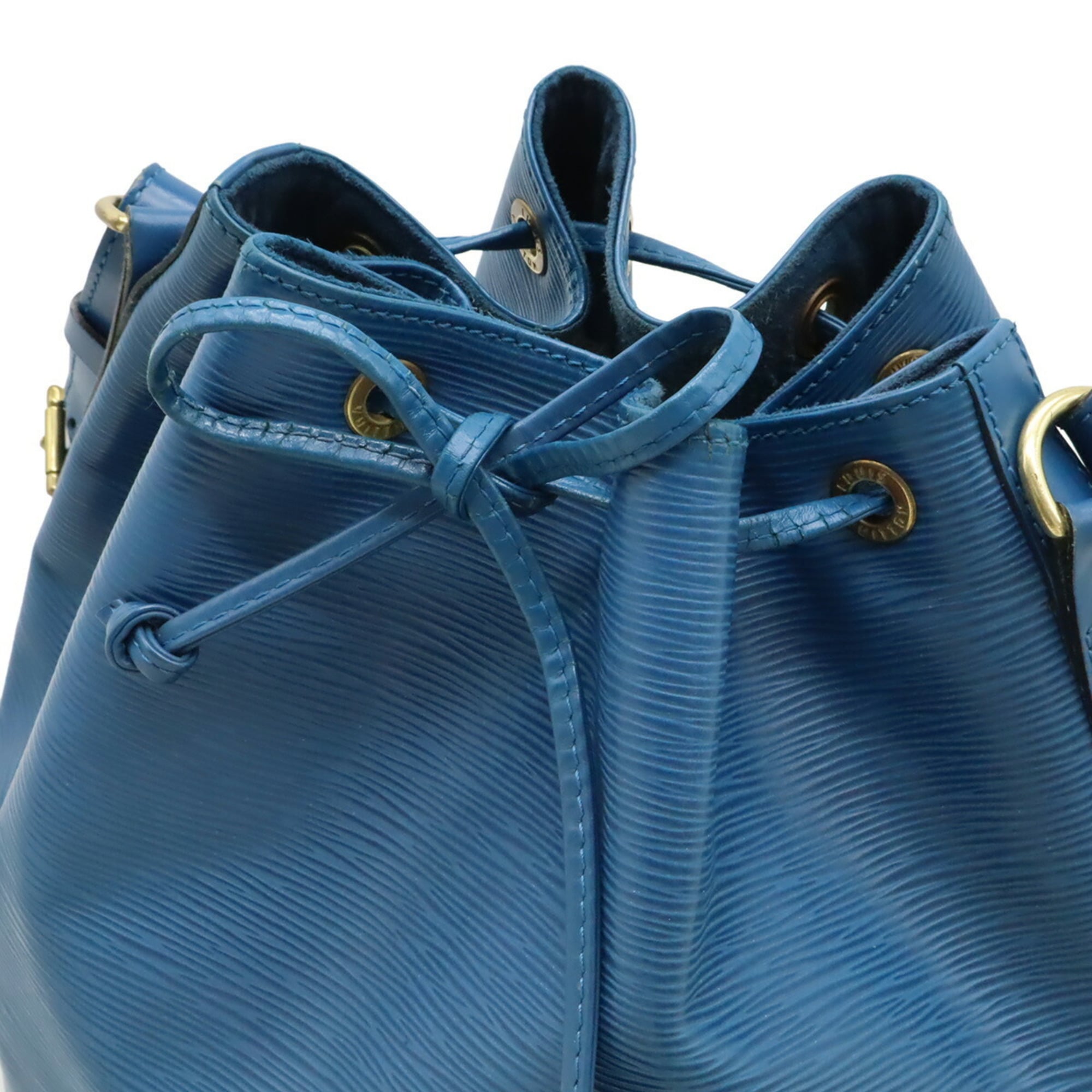 Louis Vuitton Blue Toledo Blue Epi Leather Shoulder Bag (Pre-Owned)