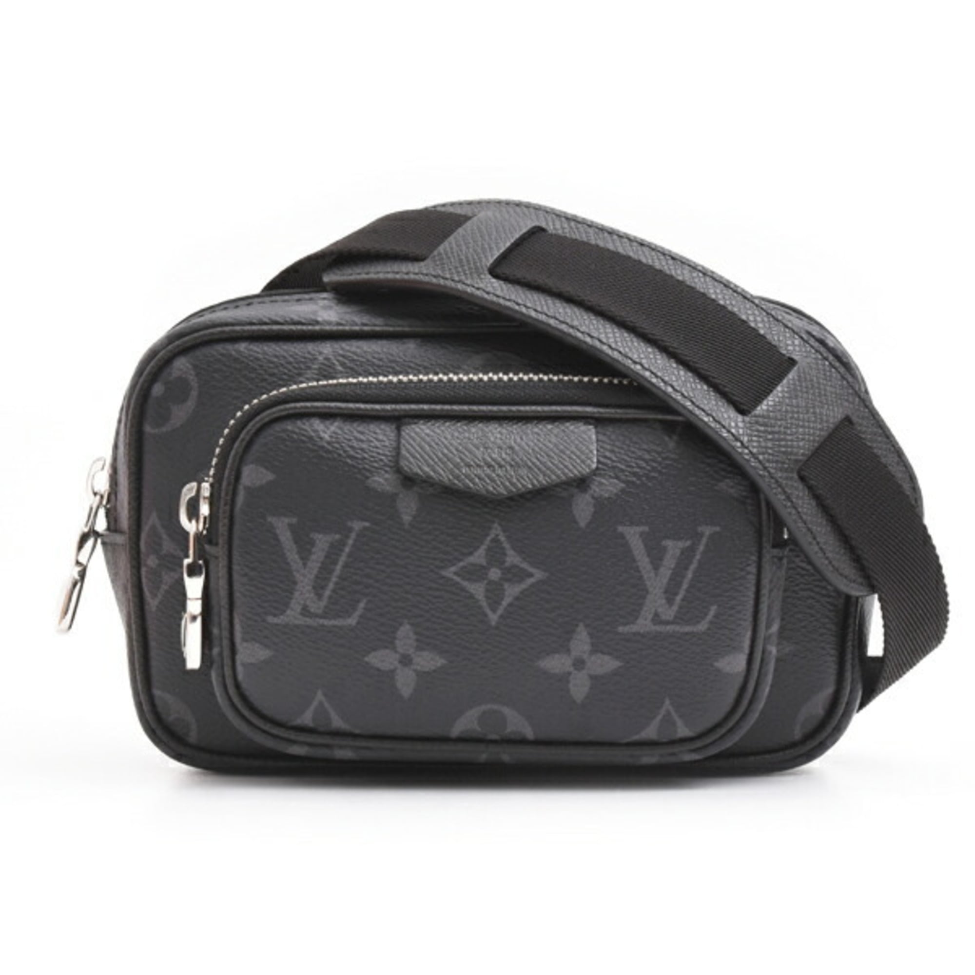 Louis Vuitton Taigarama Black Taigarama Pochette Shoulder Bag (Pre-Owned)