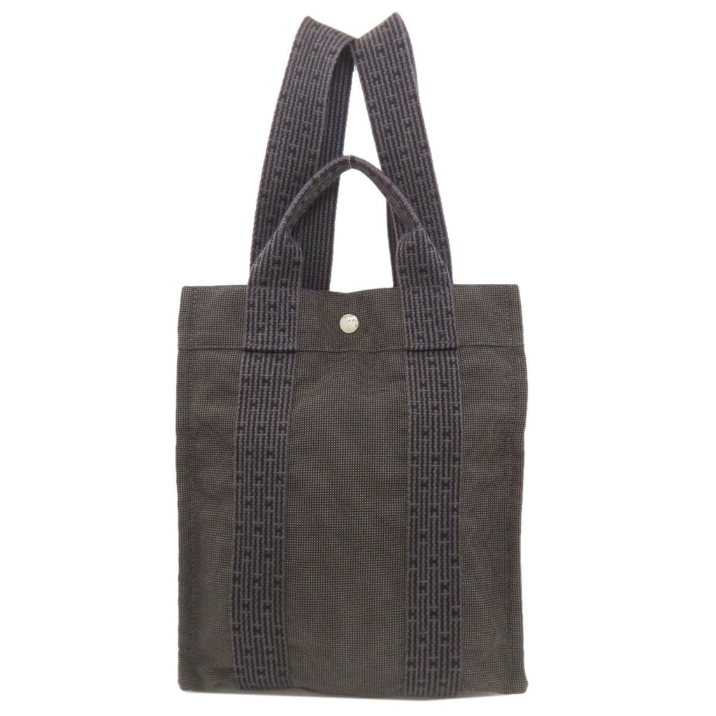 Hermes Gray Canvas Backpack (Pre-Owned)