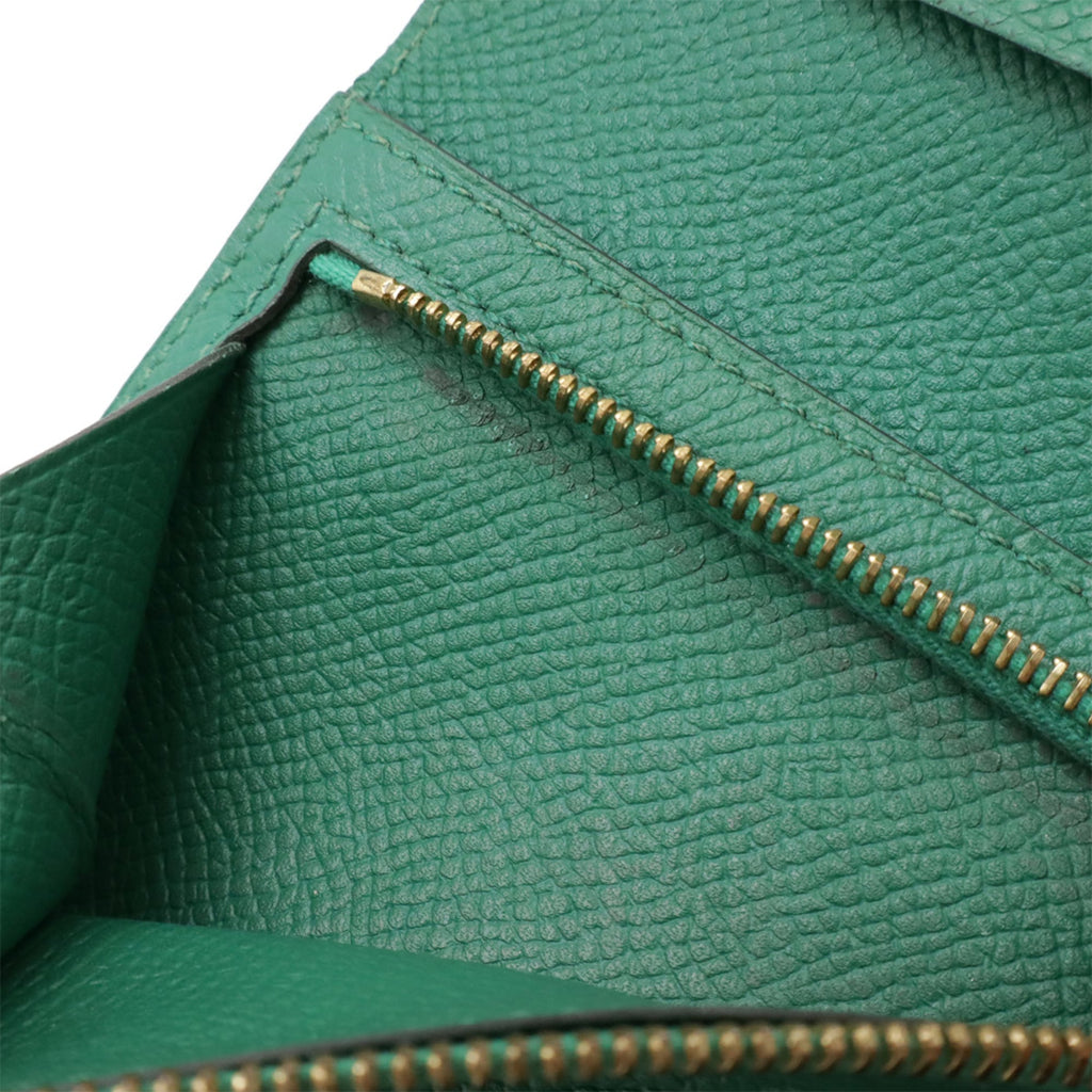 Hermes Bambou Epsom Leather Wallet (Bi-Fold) (Pre-Owned)