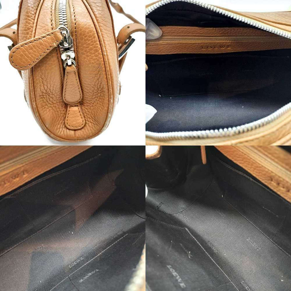 Loewe Senda Brown Leather Handbag (Pre-Owned)