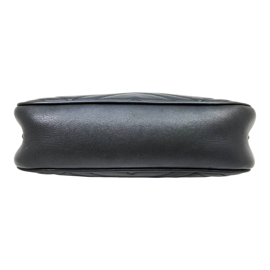 Gucci Black Leather Shoulder Bag (Pre-Owned)
