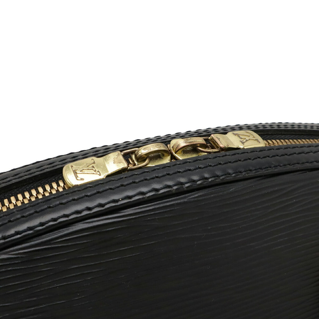 Louis Vuitton Epi Black Noir Epi Leather Handbag (Pre-Owned)