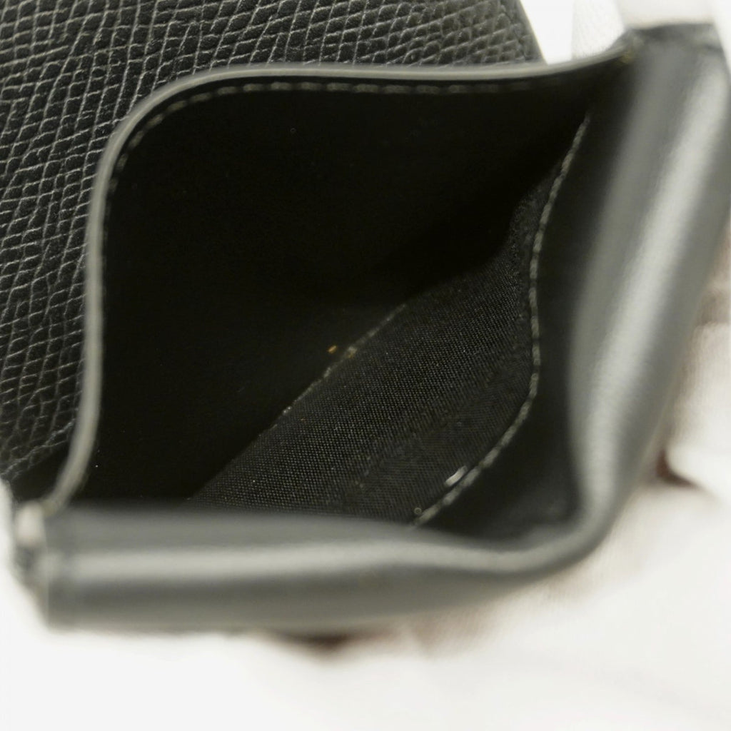 Celine Black Leather Wallet (Tri-Fold) (Pre-Owned)