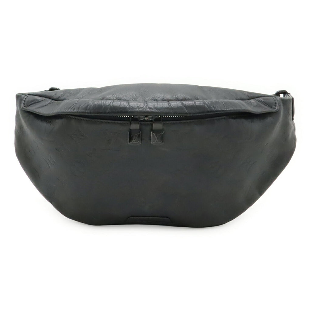 Louis Vuitton Black Noir Monogram Shadow Fanny Pack (Pre-Owned)
