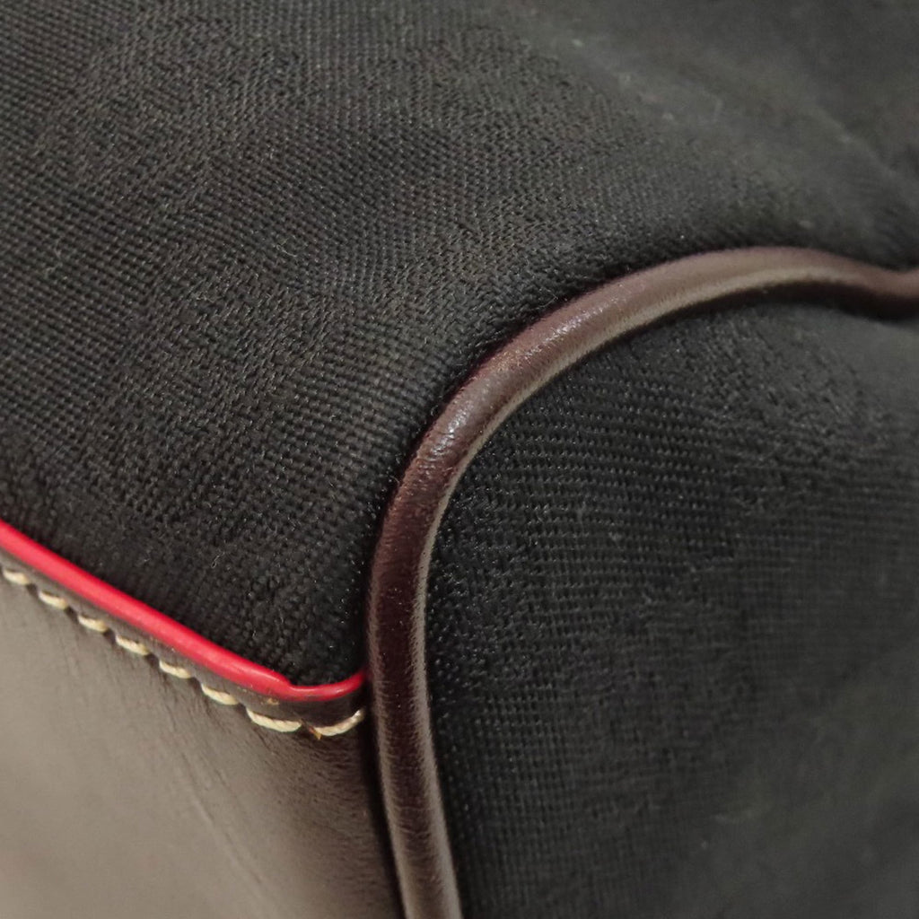 Loewe Black Canvas Tote Bag (Pre-Owned)