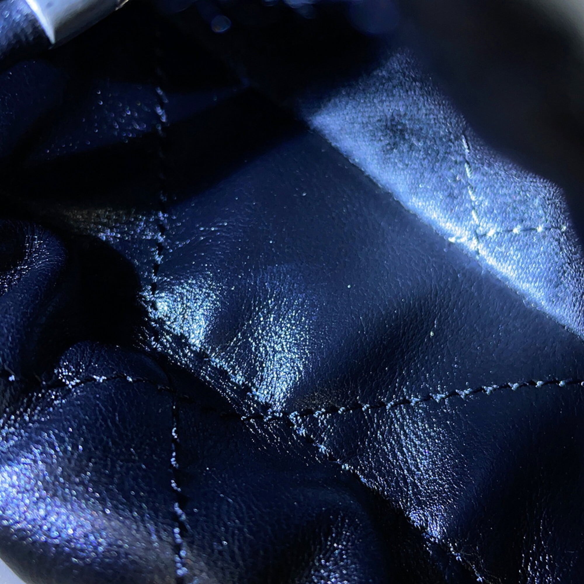Chanel Black Leather Handbag (Pre-Owned)