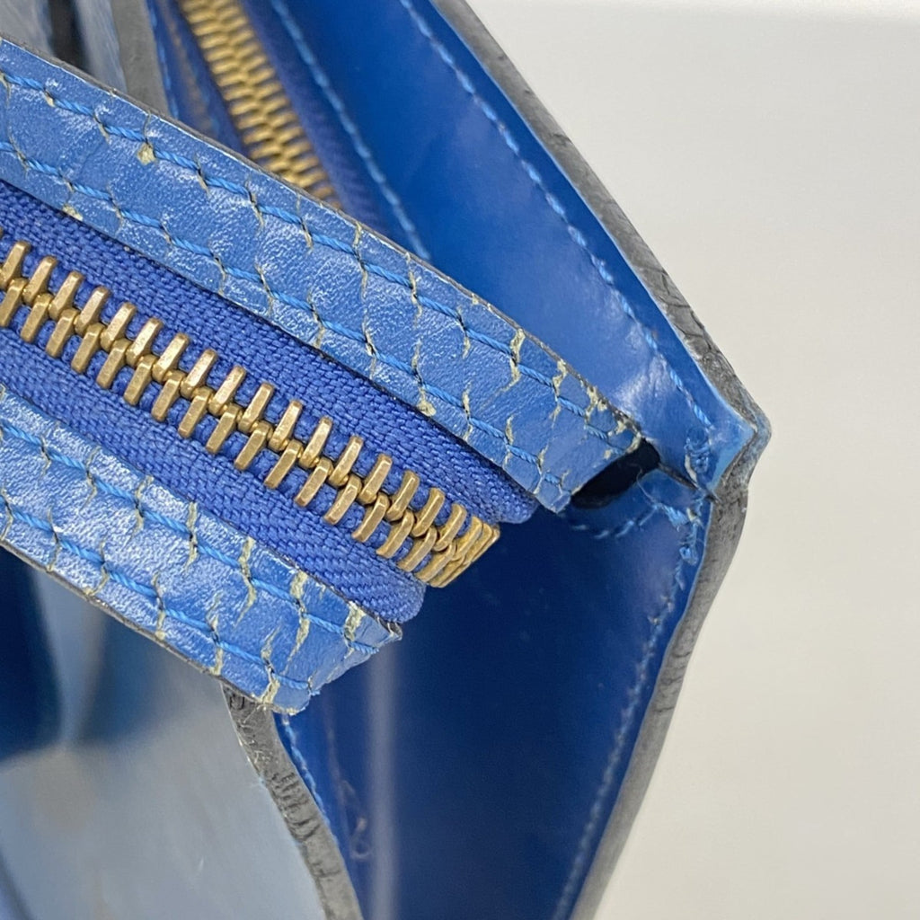 Louis Vuitton Toledo Blue Handbag (Pre-Owned)